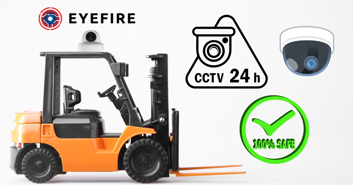 CCTV Camera trên xe Forklift