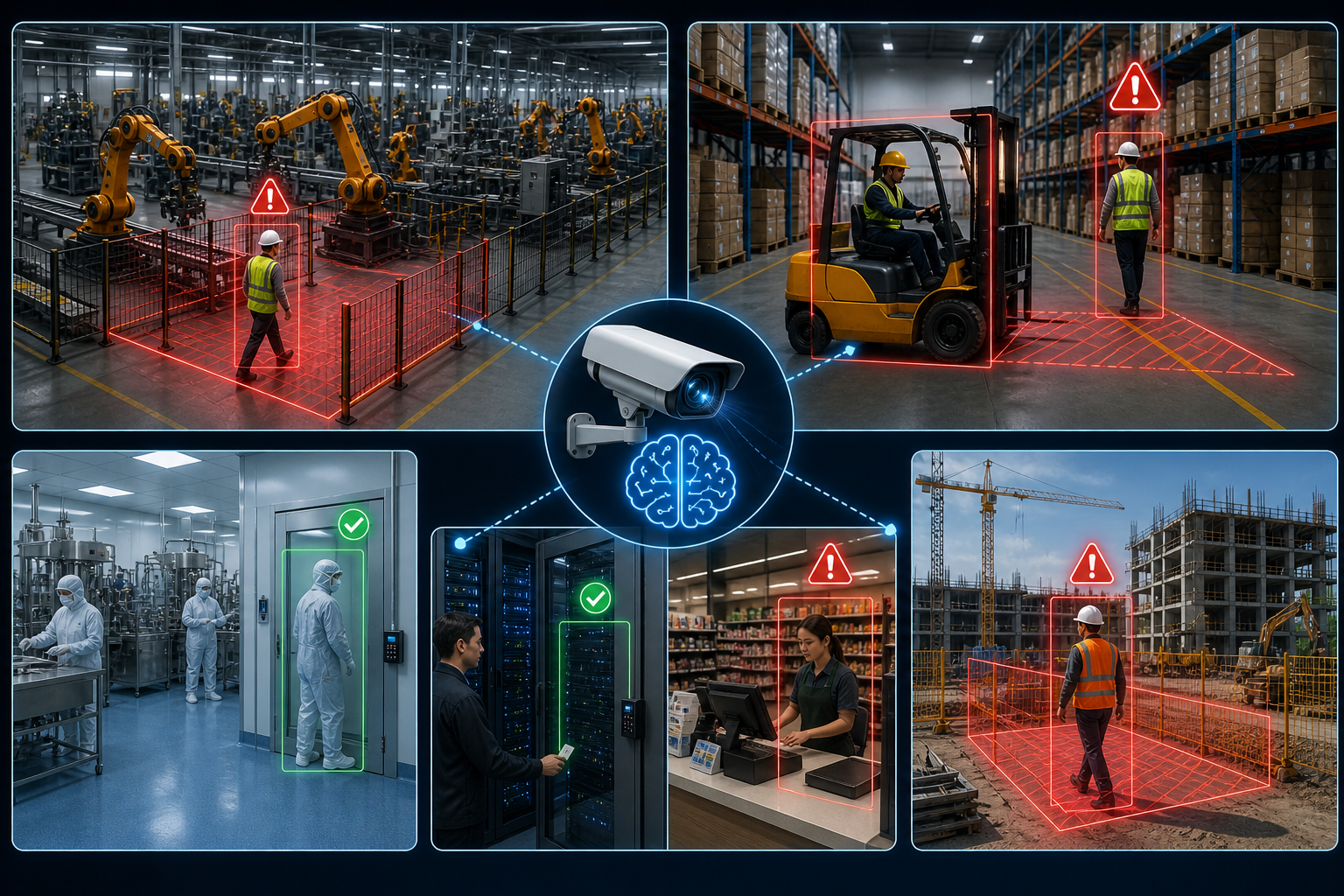 application of vision ai in many fields