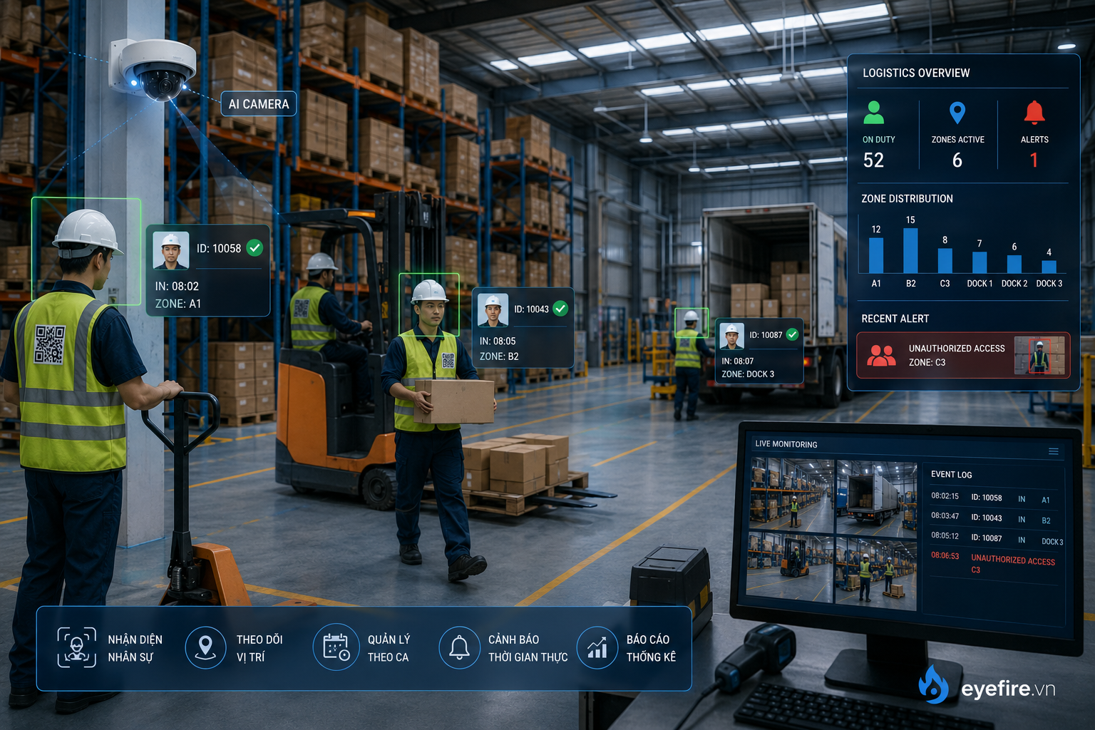 Warehousing and logistics centers