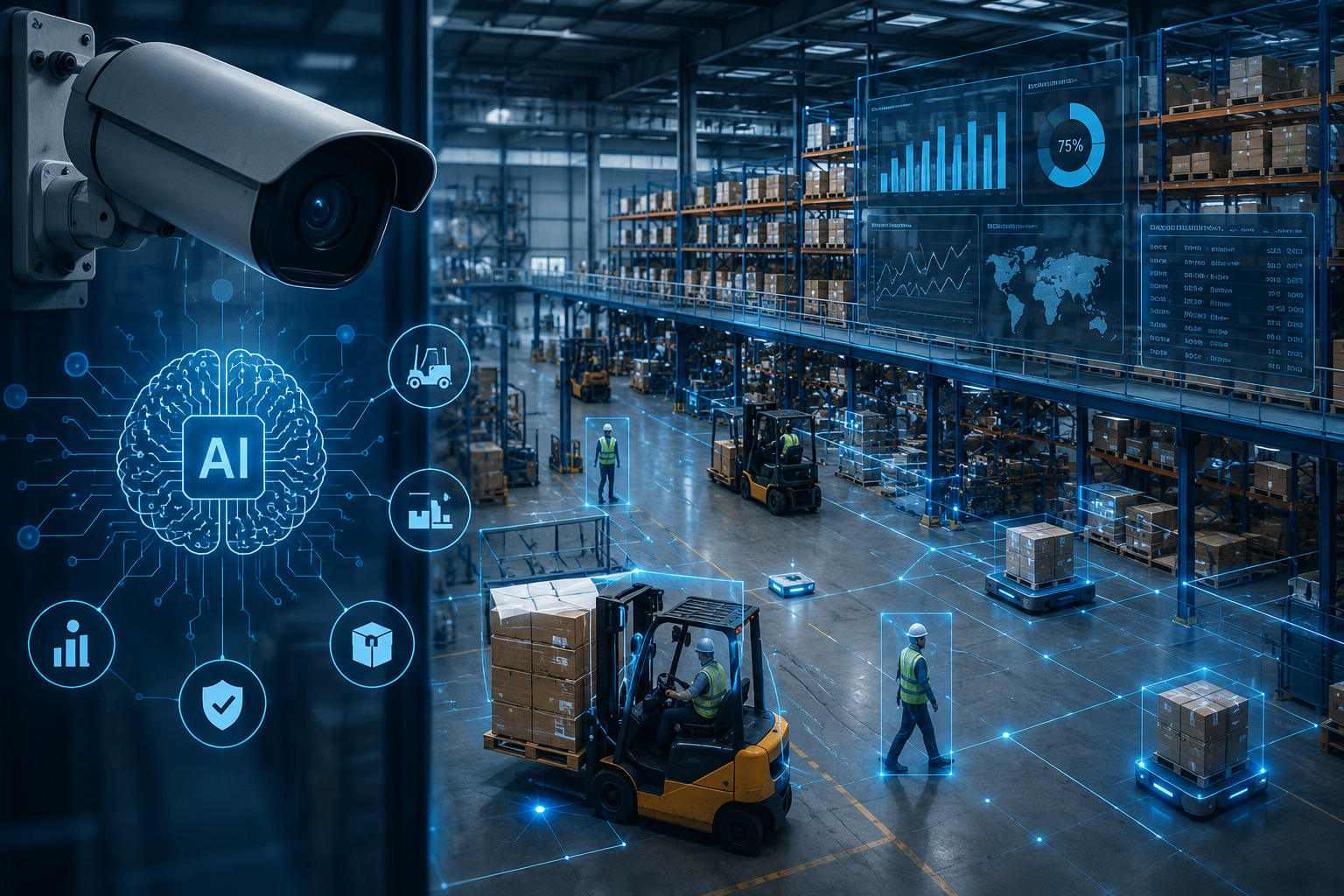 How AI Cameras Are Changing Their Role in Manufacturing and Warehousing