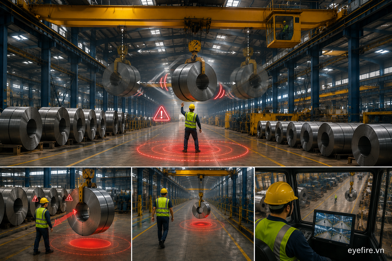 common safety risks when operating overhead cranes