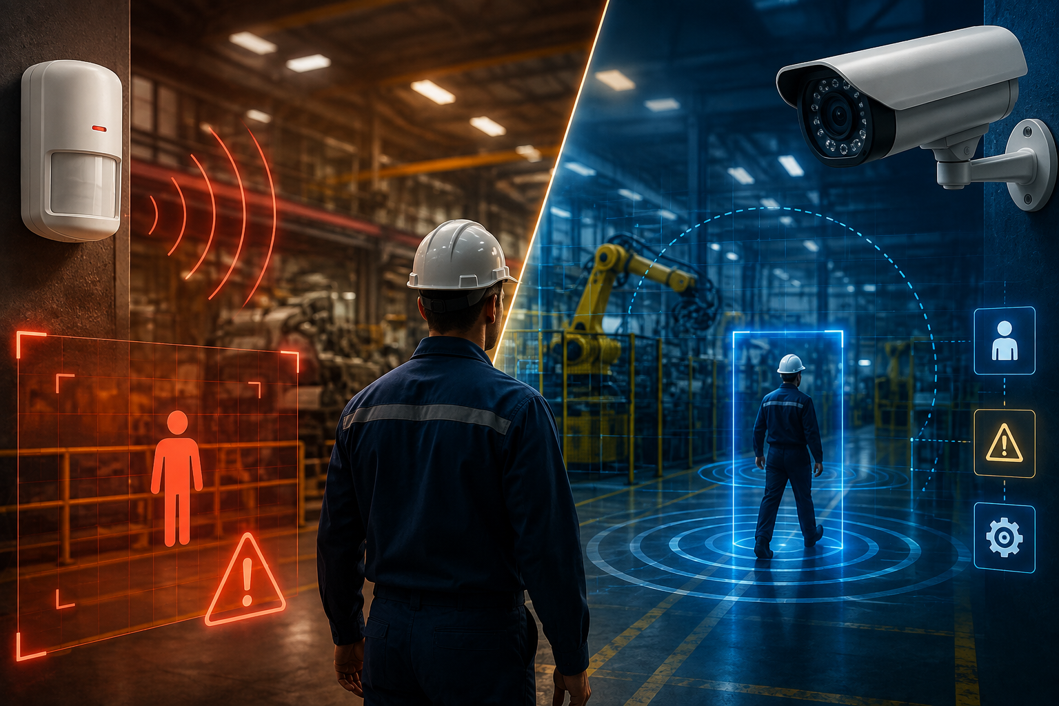 AI Camera or PIR? Comparing Hazardous-Area Intrusion Warning Solutions