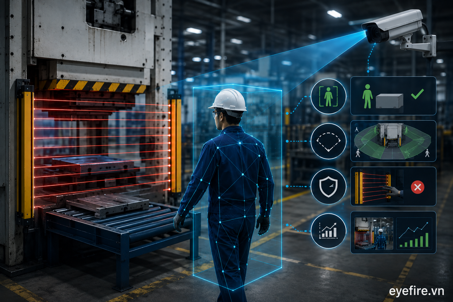 Computer Vision Play in Machinery Safety